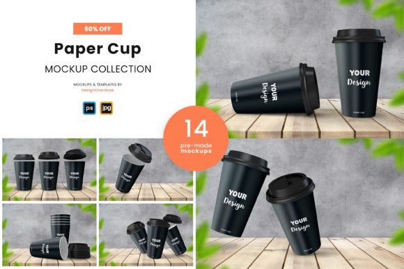Download Photorealistic Paper Coffee Cup Mockup - Premium Resources